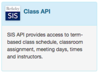 SIS Class API card